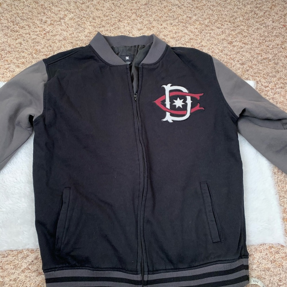 DC Fleece Varsity Zipper Jacket